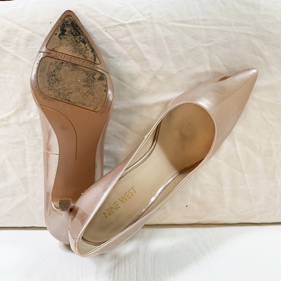 Nine West pointy toe pumps, 3" heels - Picture 4 of 5